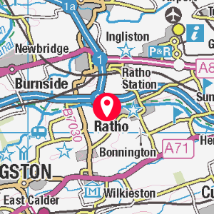 A map showing the location of this point of interest