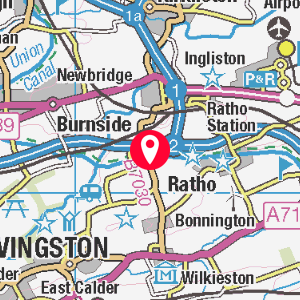 A map showing the location of this point of interest