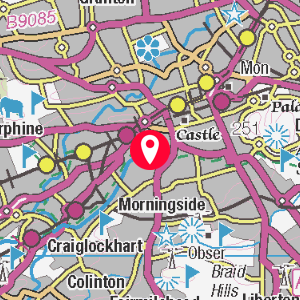 A map showing the location of this point of interest