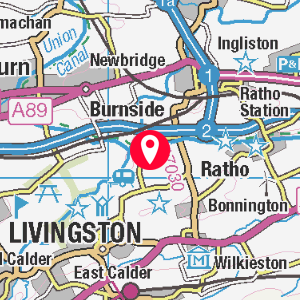 A map showing the location of this point of interest