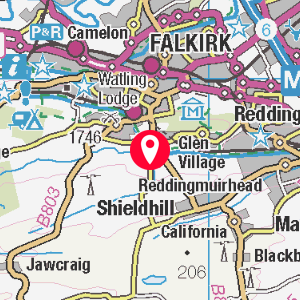A map showing the location of this point of interest
