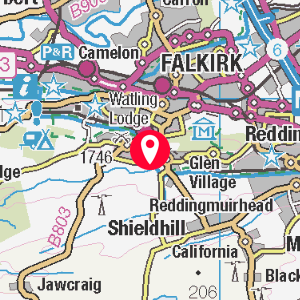 A map showing the location of this point of interest