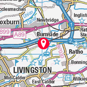 A map showing the location of this point of interest