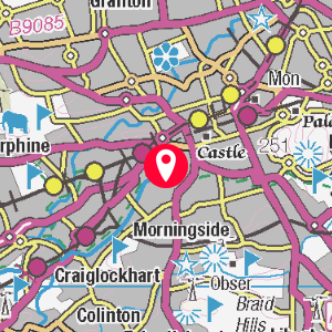 A map showing the location of this point of interest