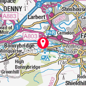 A map showing the location of this point of interest