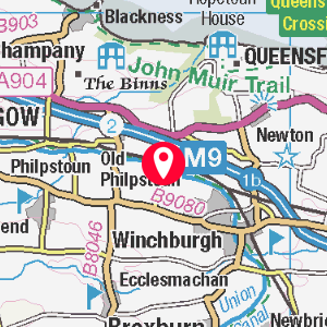 A map showing the location of this point of interest