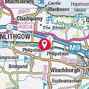A map showing the location of this point of interest