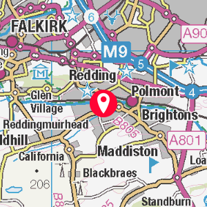 A map showing the location of this point of interest