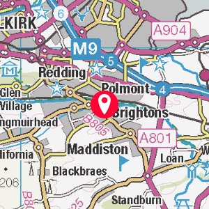 A map showing the location of this point of interest