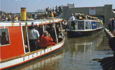 Opening of M8 Bridge (c) Linlithgow Union Canal Society