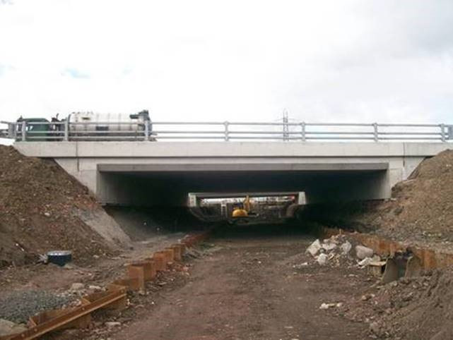 New section of canal under construction (c) Scottish Canals