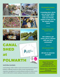 Polwarth Canal Shed Poster
