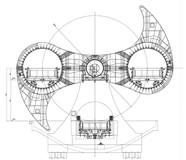 Falkirk Wheel Blueprint (c) Scottish Canals