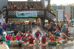 Raft Race (c) Scottish Canals