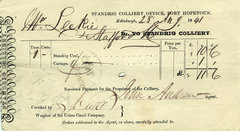 Colliery offices at Port Hopetoun accounted for the coal arriving in the city (c) Guthrie Hutton/Stenlake Publishing